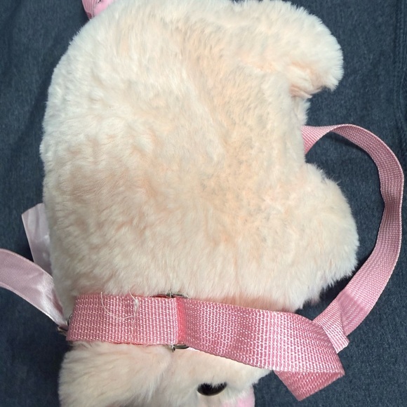 Plush Pig Shoulder Bag - Pink - Picture 4 of 8